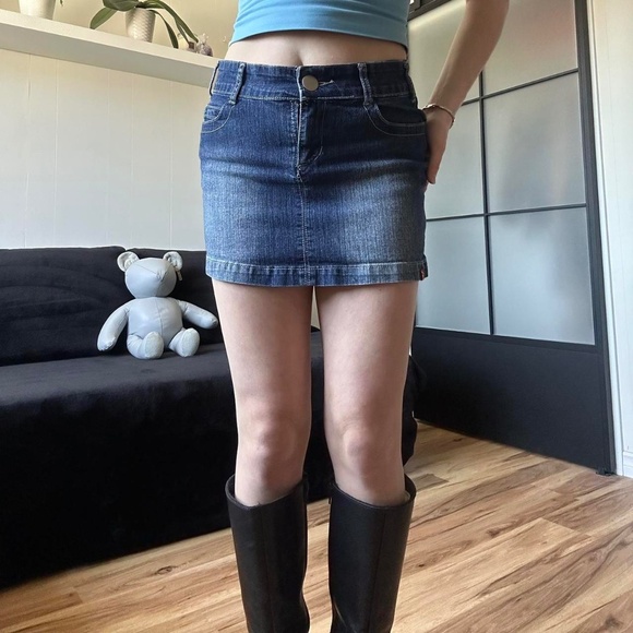 d.e.i Jeans Dresses & Skirts - Denim Mini Skirt